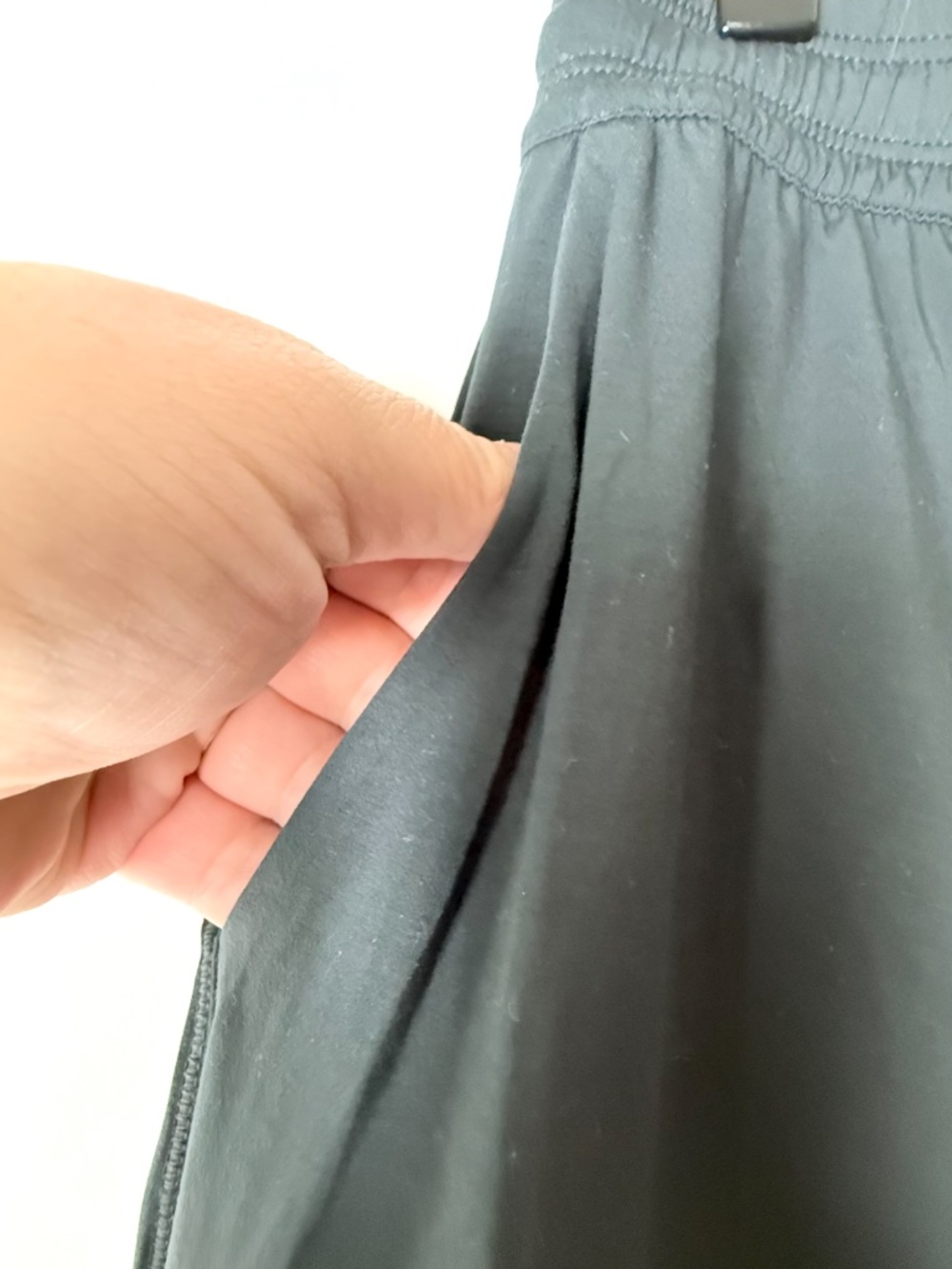 Lululemon Modal High Rise Wide Leg Lounge Pant Women's Size 8 Black (A1) - Picture 8 of 10